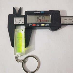 3PCS Keychain Spirit Bubble Level Mini Pocket Tool 15x15x40mm Spirit Levels Measuring Layout Tools