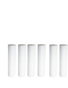 6-pack replacement ap101t polypropylene sediment filter - universal 10-inch 5-micron cartridge for ap101t whole house water filter