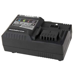 Metabo HPT Rapid Battery Charger | 18V, Lithium-Ion, Slide Style Batteries | USB Port | UC18YSL3M