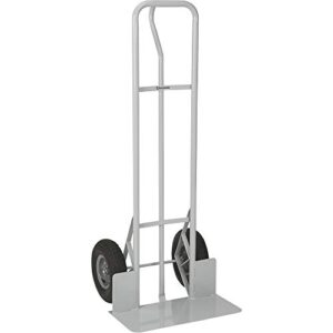 strongway p-handle hand truck - 1000-lb. capacity, oversized toe plate