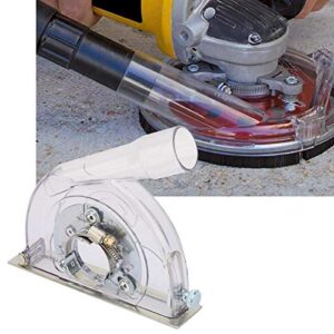 Cutting Dust Cover Grinding Shroud for 100/125/150mm Angle Grinder & 90/115/125mm Saw Disc for Dry Hanging Marble,Wall,Floor, Concrete Dust-Proof Cutting,etc