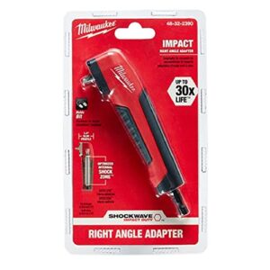 Milwaukee 48-32-2390 Shockwave Right Angle Adapter