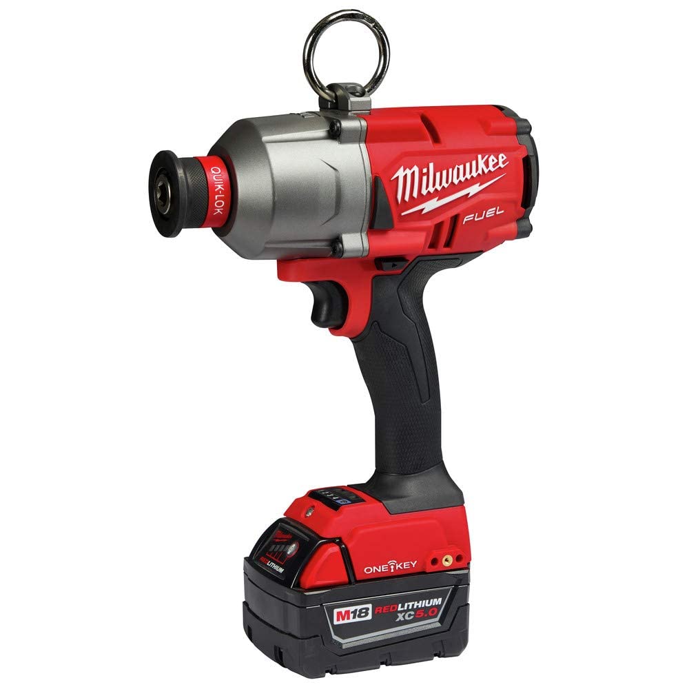 Milwaukee 2865-22 M18 FUEL 7/16 in. Hex Utility High-Torque Impact Wrench with ONE-KEY Kit