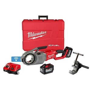 milwaukee 2874-22hd m18 fuel pipe threader w/one-key kit