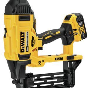 DEWALT 20V MAX* XR Crown Stapler, Cordless Fencing Kit, 9GA (DCFS950P2)