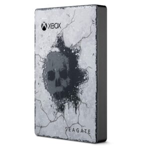 seagate game drive for xbox 2tb gears 5 special edition external hard drive portable hdd - designed for xbox one, 1 month xbox game pass membership (stea2000424)