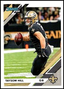 2019 donruss football #174 taysom hill new orleans saints official panini nfl trading card