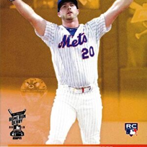 2019 Topps Now Gold Bonus Baseball #HRD-2B Pete Alonso Rookie Card - Wins 2019 Home Run Derby - Only 1,831 made!