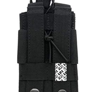 LefRight Multi Purpose MOLLE Compact Utility Gadget Phone Belt Holder Pouch Small with Carabiner