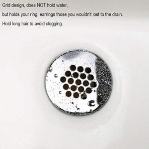 Vessel Sink Drain,Grid Drain Strainer Assembly with Overflow for Bathroom Sink, Made of Brass Matte Black Finish