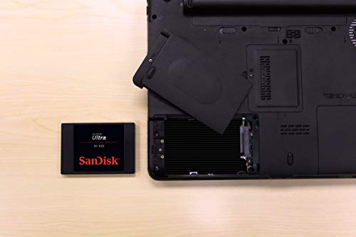 SanDisk Ultra 3D NAND 4TB Internal SSD - SATA III 6 GB/S, 2.5"/7mm, Up to 560 MB/S - SDSSDH3-4T00-G25, Solid State Hard Drive