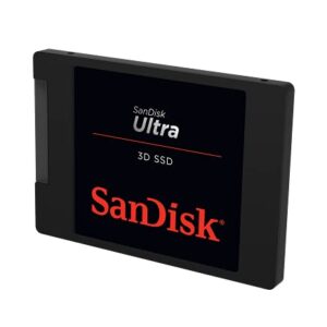 SanDisk Ultra 3D NAND 4TB Internal SSD - SATA III 6 GB/S, 2.5"/7mm, Up to 560 MB/S - SDSSDH3-4T00-G25, Solid State Hard Drive