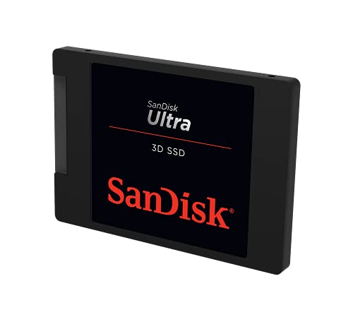 SanDisk Ultra 3D NAND 4TB Internal SSD - SATA III 6 GB/S, 2.5"/7mm, Up to 560 MB/S - SDSSDH3-4T00-G25, Solid State Hard Drive