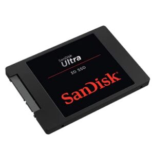 SanDisk Ultra 3D NAND 4TB Internal SSD - SATA III 6 GB/S, 2.5"/7mm, Up to 560 MB/S - SDSSDH3-4T00-G25, Solid State Hard Drive