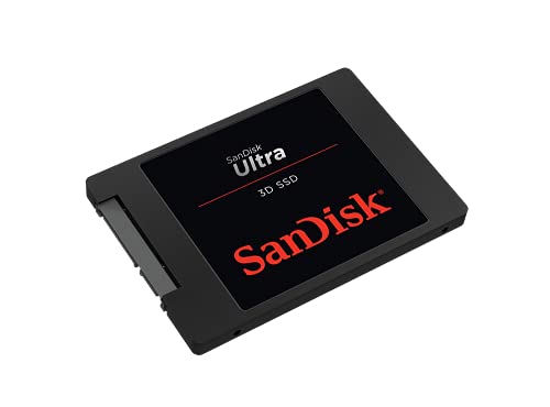 SanDisk Ultra 3D NAND 4TB Internal SSD - SATA III 6 GB/S, 2.5"/7mm, Up to 560 MB/S - SDSSDH3-4T00-G25, Solid State Hard Drive