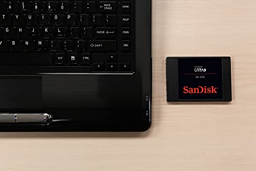 SanDisk Ultra 3D NAND 4TB Internal SSD - SATA III 6 GB/S, 2.5"/7mm, Up to 560 MB/S - SDSSDH3-4T00-G25, Solid State Hard Drive