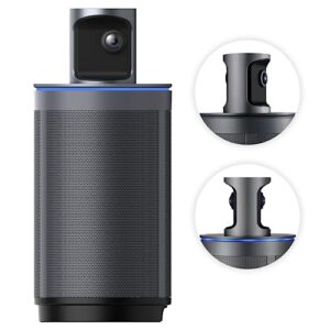 kandao meeting 360 video conference room camera, 8k captured 1080p hd 360° meeting room camera, 8*mics & 20w speaker automatic speaker focus & smart zooming all-in-one plug & play conference webcam