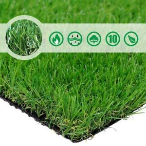 pet grow artificial grass turf 10ftx20ft(200 square ft), realistic indoor outdoor garden lawn landscape patio synthetic turf mat- thick fake faux grass