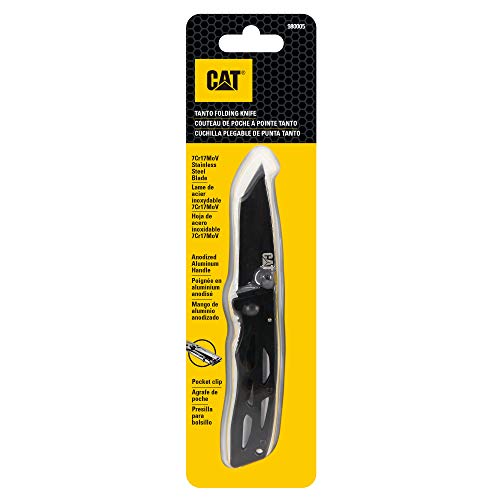 Caterpillar - 6-1/2" Folding Knife, Hand Tools, Knives/Blades - No Utility, Knives - Folding (980005),Black