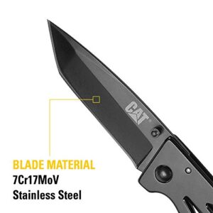 Caterpillar - 6-1/2" Folding Knife, Hand Tools, Knives/Blades - No Utility, Knives - Folding (980005),Black