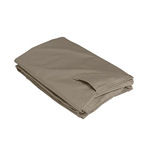 Classic Accessories Storigami Water-Resistant 140 Inch Easy Fold Patio Furniture Cover, Goat Tan, Patio Furniture Covers
