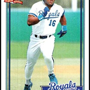 1991 Topps #600 Bo Jackson NM-MT Kansas City Royals Officially Licensed MLB Baseball Trading Card