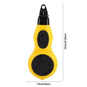 Chalk Box, Automatic Alignment Line Ink Fountain Chalk Line Scribe Carpenter Ink Marker Carpenter Ink Fountain Automatic Dial Back Line Level Woodworking Tools