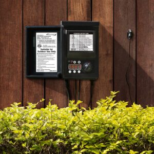 Malibu Power Pack 200watt Low-Voltage Weatherproof Transformer with Photo Sensor for Low-Voltage Landscape Lighting