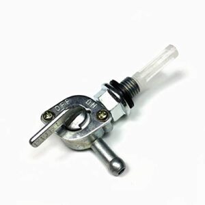 power products fuel tank valve petcock for harbor freight tail gator m10x1.25 50cc 70cc 110cc 125cc gas fuel tank switch compatible with go kart dirt bike atv