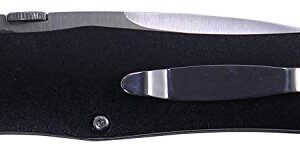 CustomGiftsNow I Love You to The Moon and Back Stainless Steel Folding Pocket Knife with Clip, Black