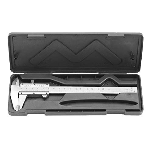 Vernier Caliper, High Accuracy Inside Outside Vernier Caliper Vernier Caliper Micrometer Gauge Measuring Tool for Length, Depth Measurements, Thickness, Carbon Steel Vernier Caliper