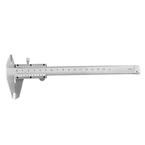 Vernier Caliper, High Accuracy Inside Outside Vernier Caliper Vernier Caliper Micrometer Gauge Measuring Tool for Length, Depth Measurements, Thickness, Carbon Steel Vernier Caliper