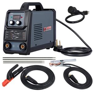amico arc-160, 160 amp stick arc with lift-tig welder, 100-250v wide voltage & 80% duty cycle, compatible with all electrodes