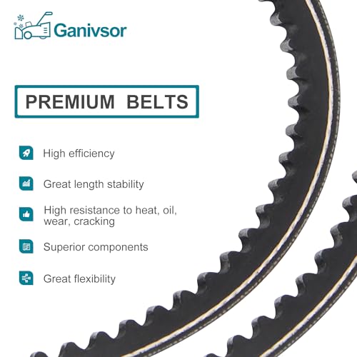 Ganivsor Auger Drive Belt for MTD 2-Stage Snowthrowers 754-04014 954-04014