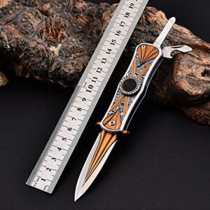 Mini Fold Knife Survive Hike Camp Outdoor Fruit Pocket Pare