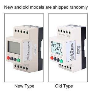 YWBL-WH RD6-W LCD Display Under Over Voltage Phase Sequence Protector 3 Phase Voltage Monitor Relay 208-480VAC