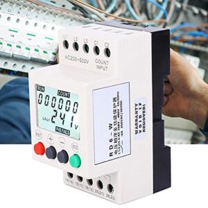 YWBL-WH RD6-W LCD Display Under Over Voltage Phase Sequence Protector 3 Phase Voltage Monitor Relay 208-480VAC