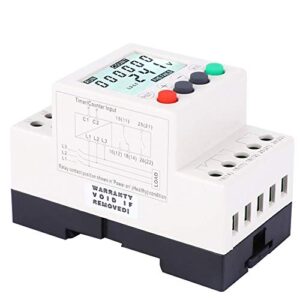 YWBL-WH RD6-W LCD Display Under Over Voltage Phase Sequence Protector 3 Phase Voltage Monitor Relay 208-480VAC