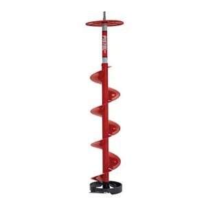 eskimo 35600 pistol bit 8" ice auger drill adaptive ice auger weighs only 3.9 pounds, centering point, redrills old holes easily extremely fast cutting, 42",3-year warranty
