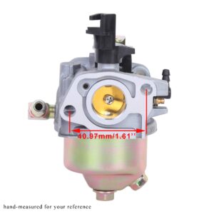 951-12705 Carburetor for Troy-Bilt Storm 2410 2620 31AS62N2711 31AS2P5C711 31AS2P5C Squall 2100 Replaces MTD Yard Machines 31AM62EE700 31AS62EE731 31AS2N1C701 Cub Cadet 524SWE Snow Blower