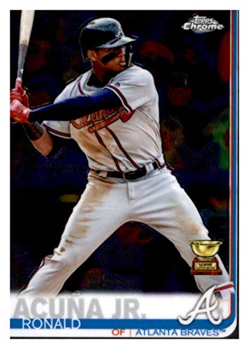 2019 Topps Chrome #117 Ronald Acuna Jr. NM-MT Atlanta Braves Baseball