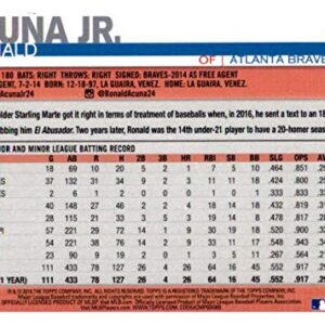 2019 Topps Chrome #117 Ronald Acuna Jr. NM-MT Atlanta Braves Baseball