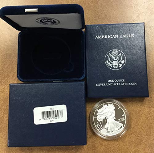 2011 W American 1 oz Silver Eagle Dollar PROOF US Mint