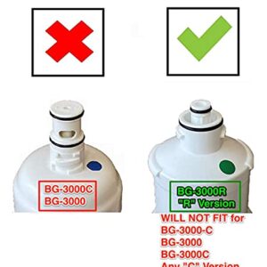 AFC Brand, water filter, Model # EPH-1200-2-9000SC Compatible with BodyGlove(R) BG-3000R BG3000R Filters Does NOT FIT BG-3000C Will not fit The C Version