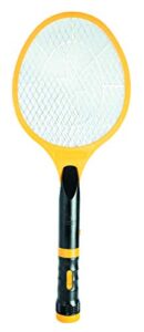 beastron bug zapper, electric fly 3000, yellow large size killer racket with usb charging, 1 pack （upgraded）