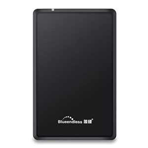 Blueendless Ultra Slim Portable External Hard Drive USB3.0 2.5" HDD Storage Compatible for PC, Desktop, Laptop (500GB)