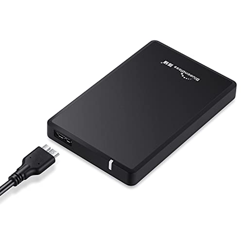 Blueendless Ultra Slim Portable External Hard Drive USB3.0 2.5" HDD Storage Compatible for PC, Desktop, Laptop (500GB)