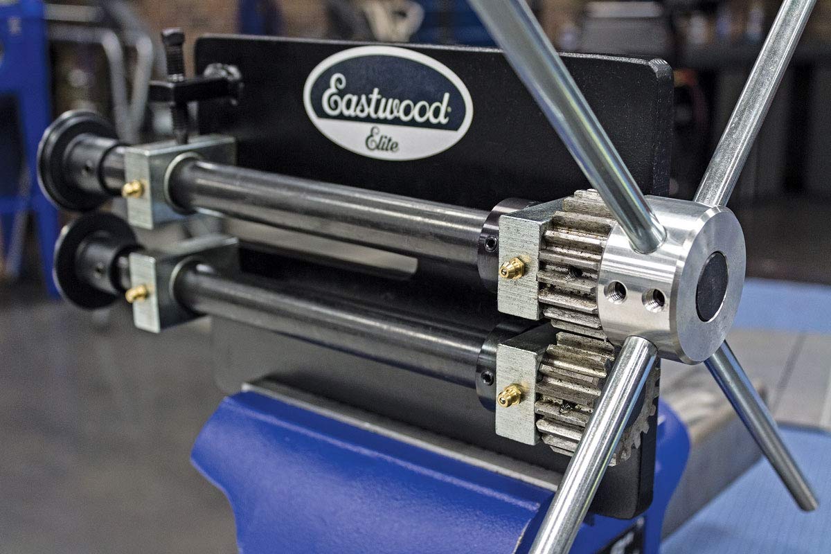 Eastwood Elite 8In Heavy Duty Bead Roller Durable Design 22Mm Shaft Create Panel Ribs Shape Edges Die Set Included