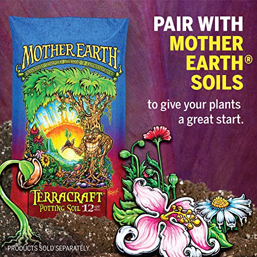 Mother Earth Products HGC733955 Nitro Bat Bat Guano 5-3-1 Plant Fertilizer for Vegetative Plants, Flowers and Tomatoes, 2 lbs., Natural