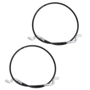2pk front lower drive traction auger cable used on craftsman snowblower replaces murray 1501122ma 313449ma